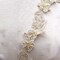 1 Yard 1 Inch Champagne Beaded Bridal Veil Lace Trim for Wedding Gowns and Veils